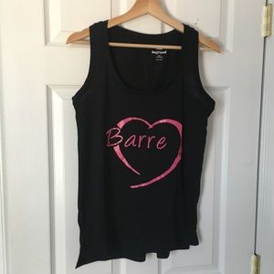 Barre tank top